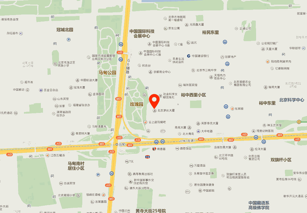 茅台大厦位置地图